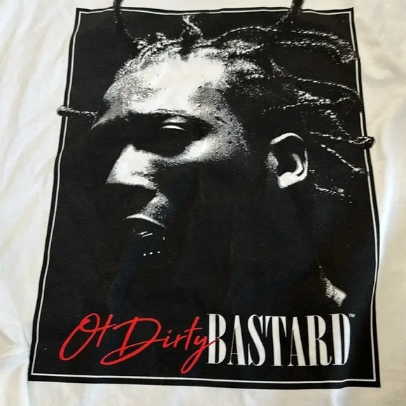 NEW WUTANG ODB ‘Ol Dirty Bastard Rock The Bells Graphic Long Sleeve White Tee S - Picture 2 of 4